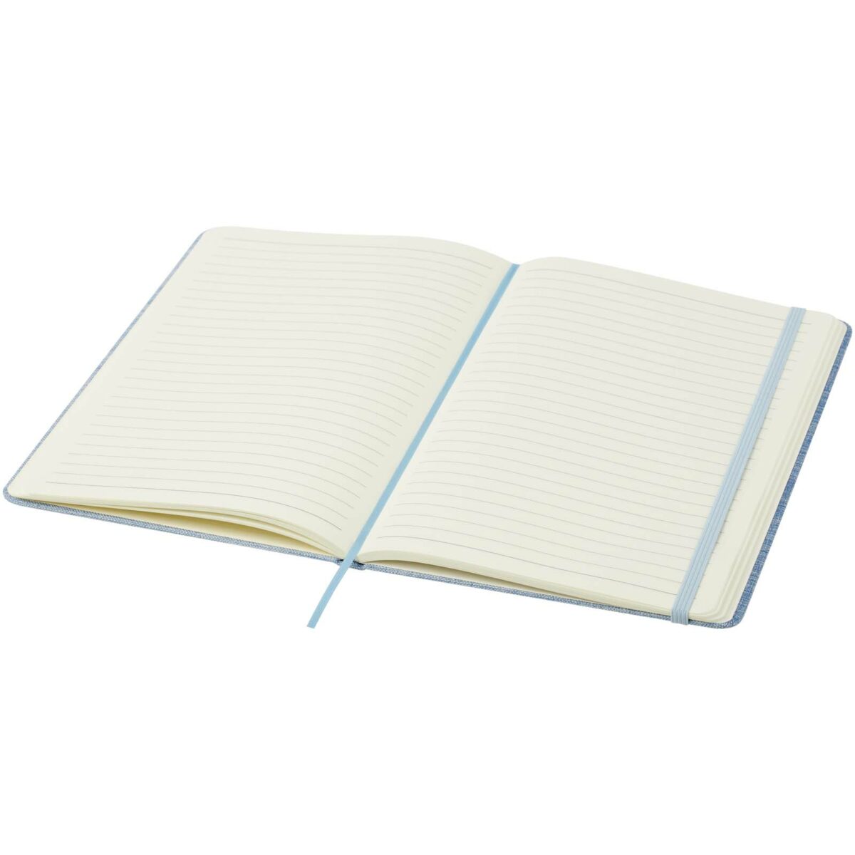 Ramona A5 cotton notebook – Light blue extra view