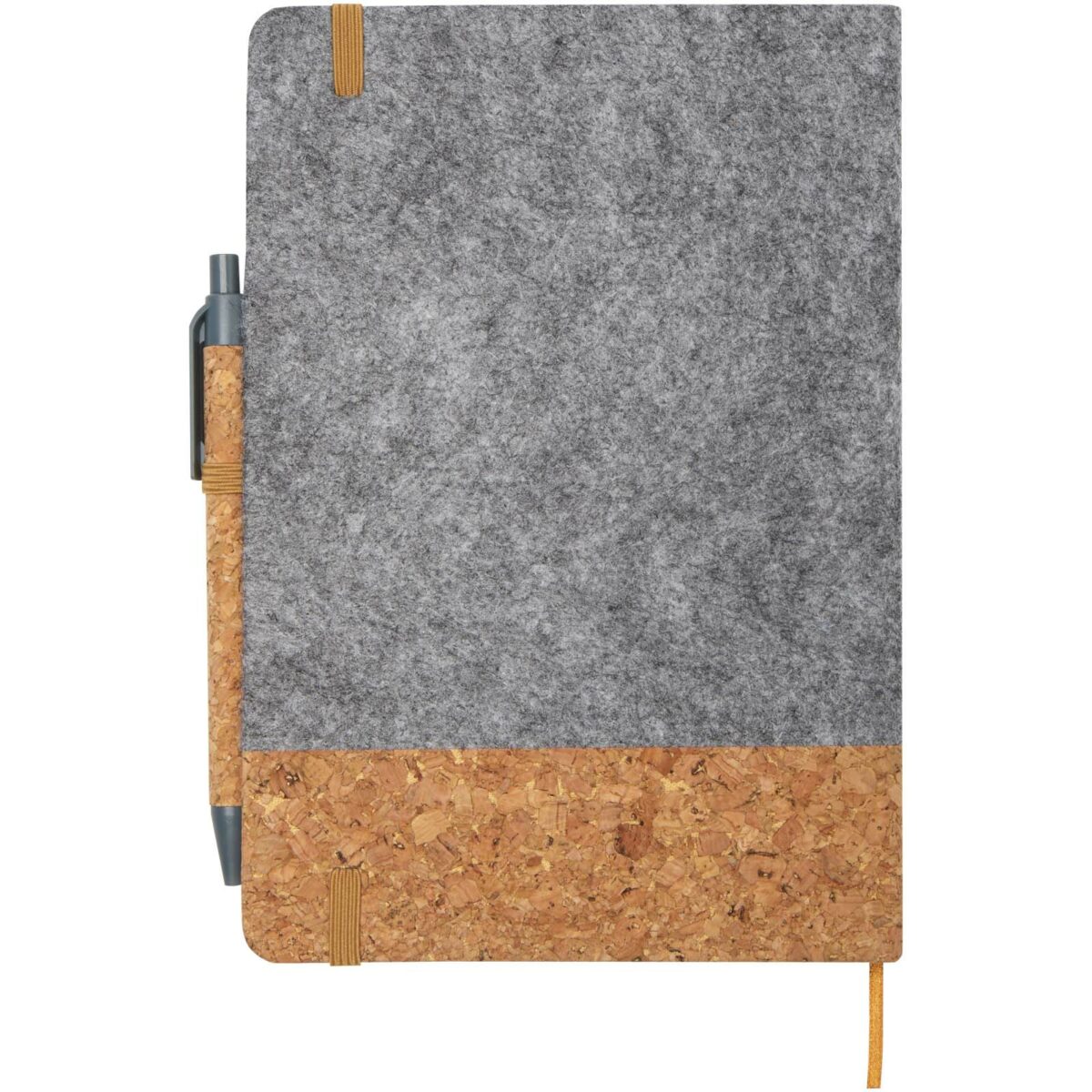Veronica A5 hard cover notebook – Grey back view