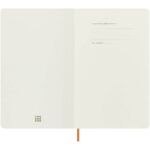 Moleskine 100% VEGEA® Capri L soft cover notebook - ruled – Orange extra view