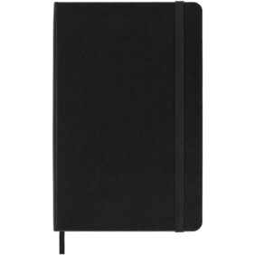 Moleskine large art sketchbook – Solid black front view