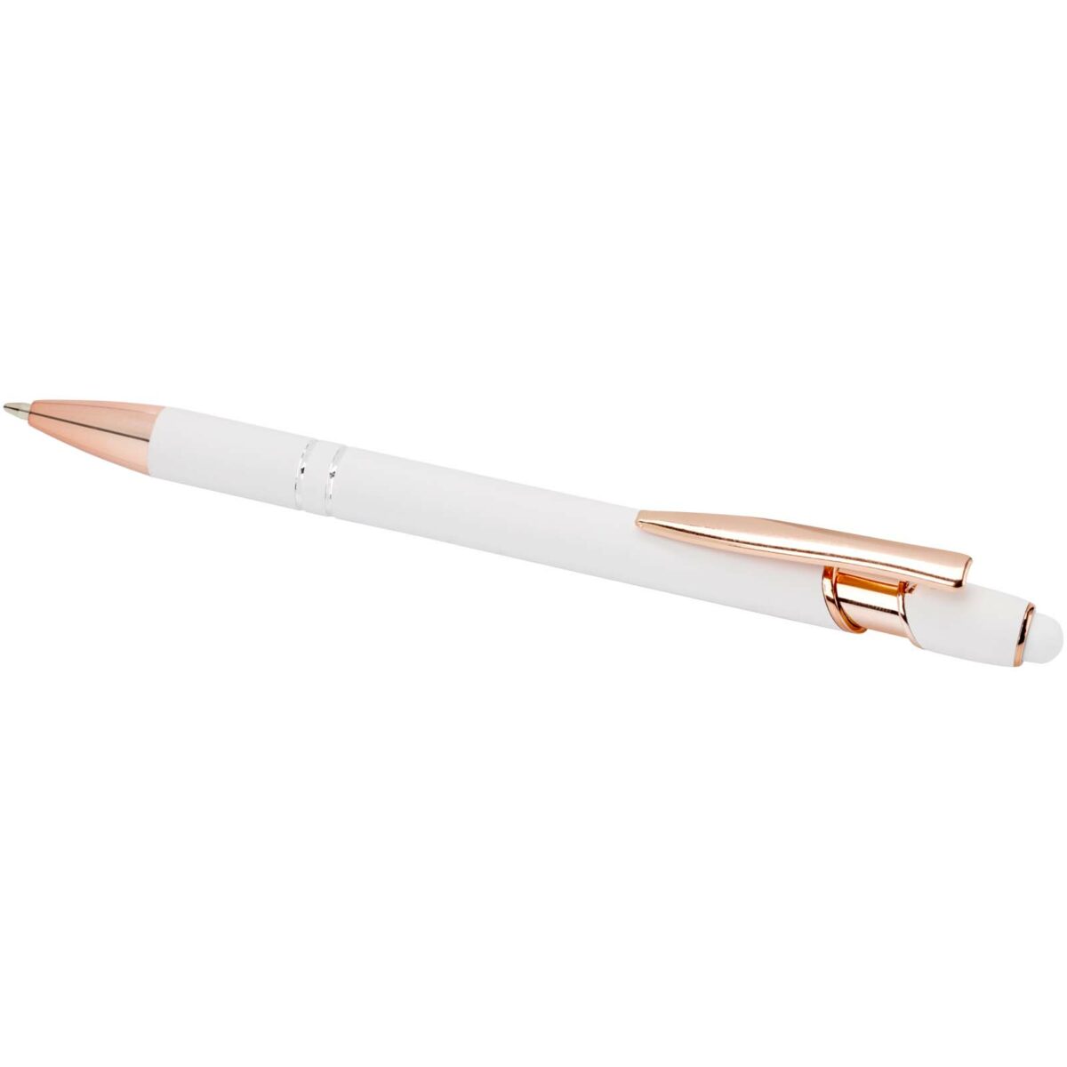 Nanna ballpoint pen with rose gold finish (blue ink) – White extra view