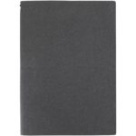 Slyk A5 refillable notebook with two cahiers – Grey front view