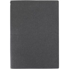 Slyk A5 refillable notebook with two cahiers – Grey front view