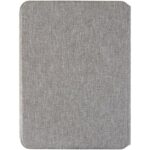 Andean A5 RCS recycled portfolio – Grey back view