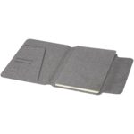 Andean A5 RCS recycled portfolio – Grey extra view