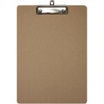 Platu MDF clipboard – Natural front view