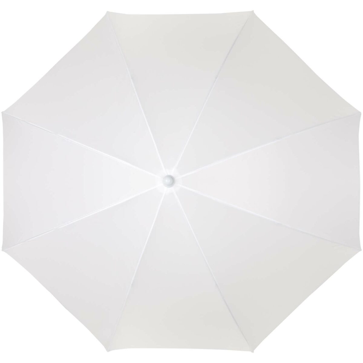 Zenith beach umbrella – White front view