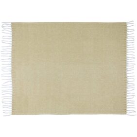 Dolly GRS recycled blanket – Beige front view