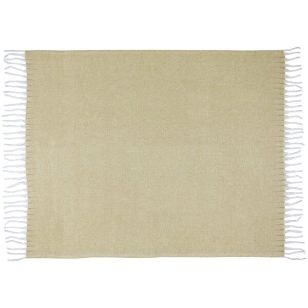 Dolly GRS recycled blanket – Beige front view