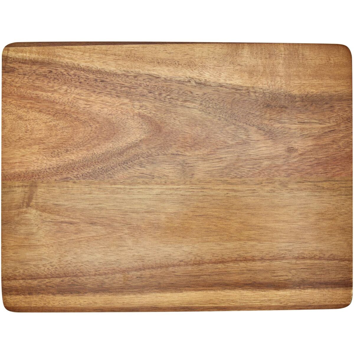 Sonora acacia wood cutting board – Wood back view