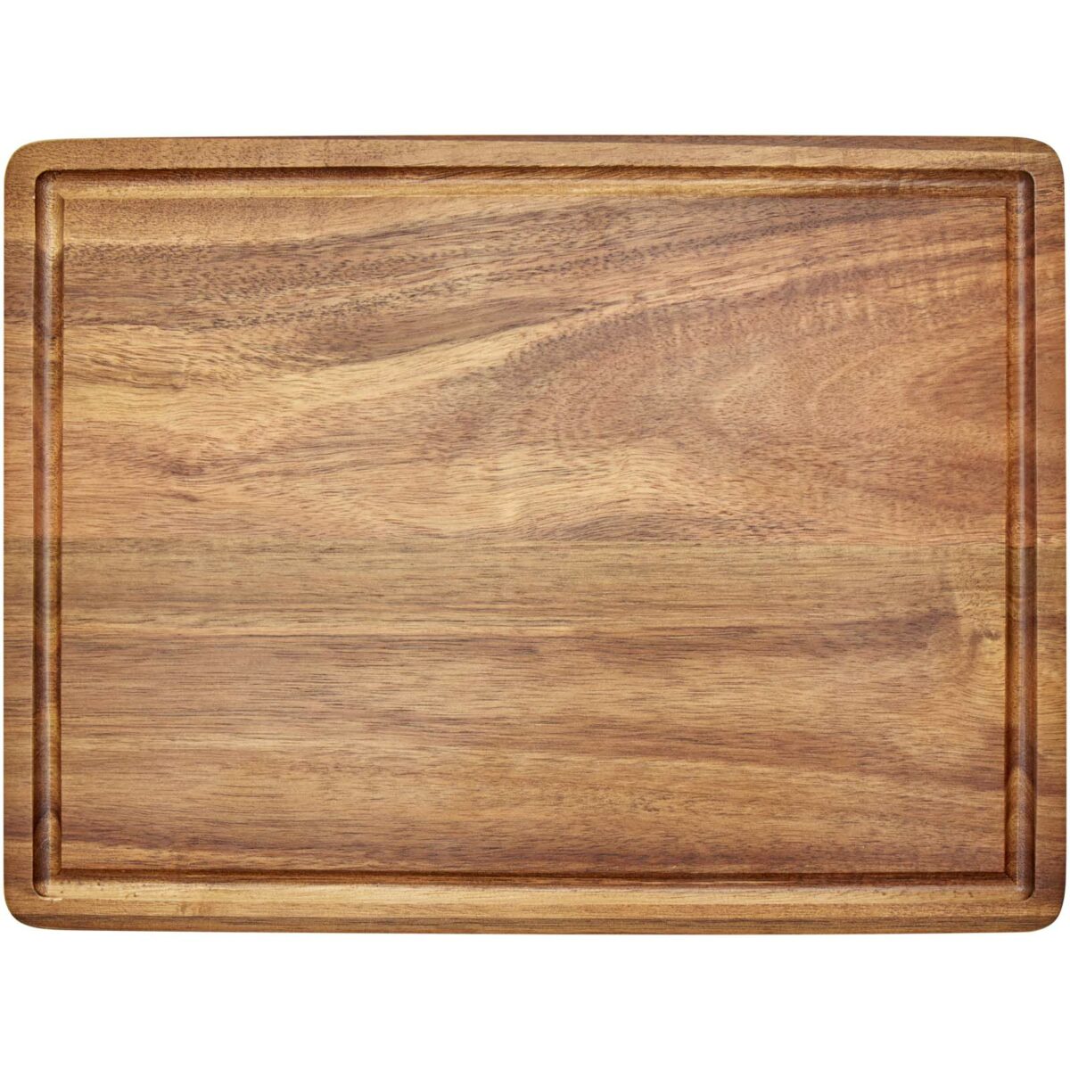Sonora acacia wood cutting board – Wood front view