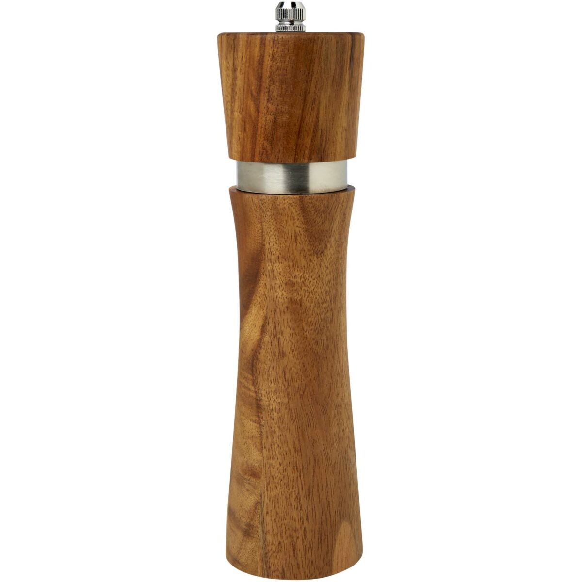 Flavo pepper or salt mill – Wood front view