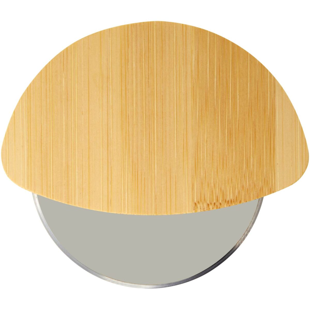 Navajo pizza cutter – Natural back view