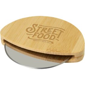 Navajo pizza cutter – Natural with logo