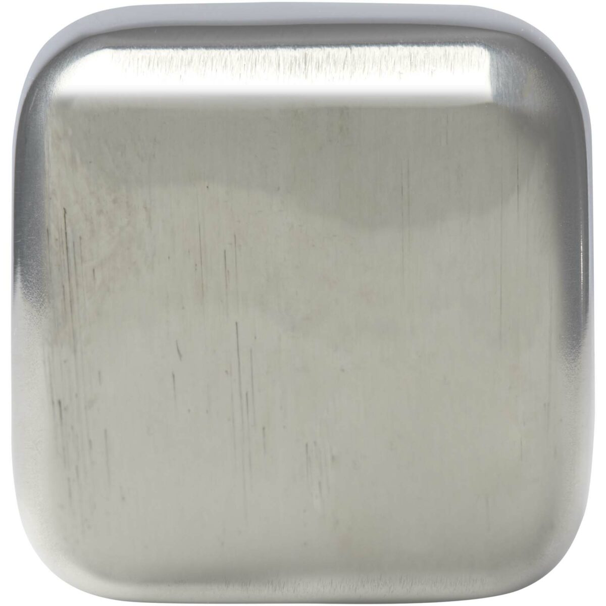 Froz stainless steel ice cubes set – Solid black front view