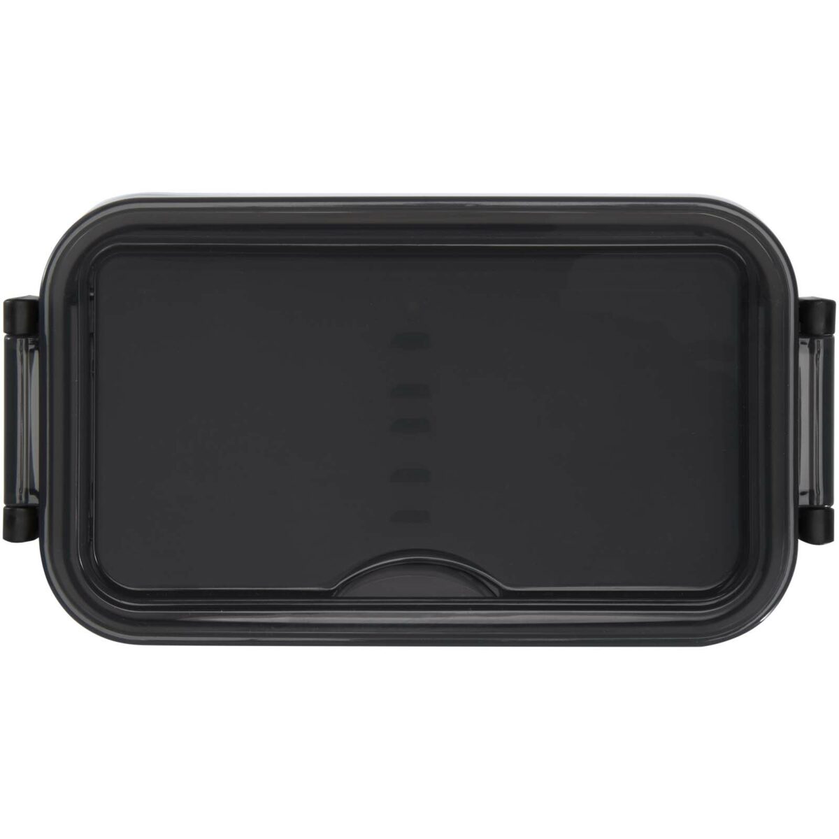 Snappy lunch box and cutlery set – White front view