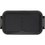 Snappy lunch box and cutlery set – White front view