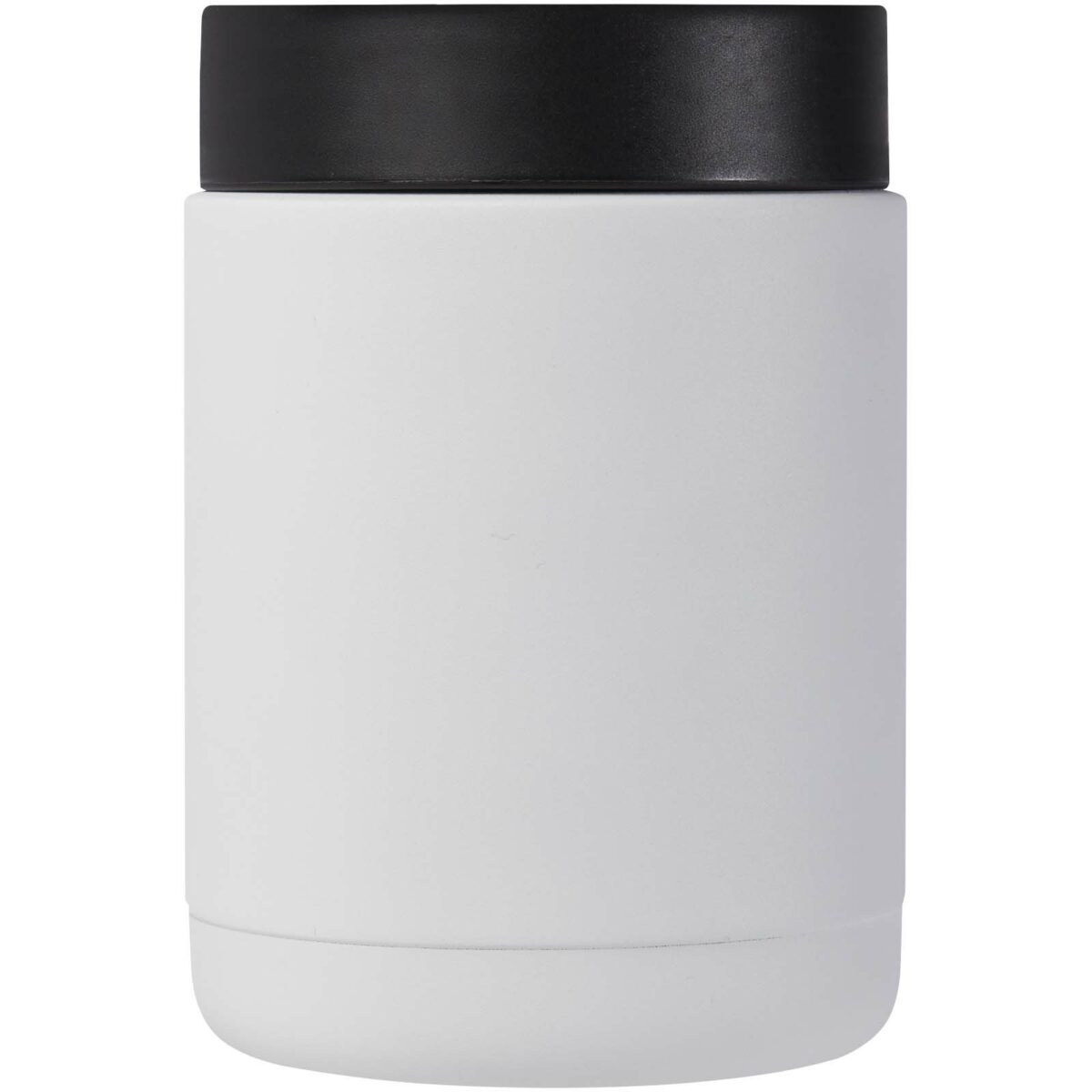 Doveron 500 ml recycled stainless steel insulated lunch pot – White back view