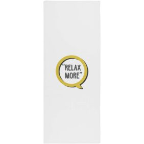 Althea sport towel 30x80 cm – White with logo