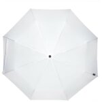 Dane 21" RPET umbrella – White front view
