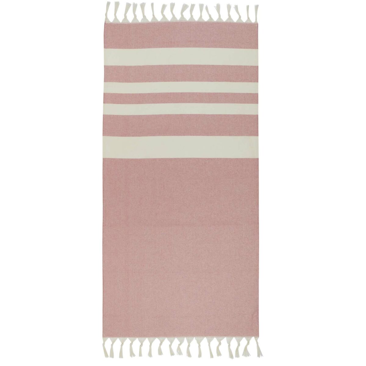 Anders hammam towel 147 x 75.5 cm – Red back view