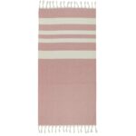 Anders hammam towel 147 x 75.5 cm – Red back view