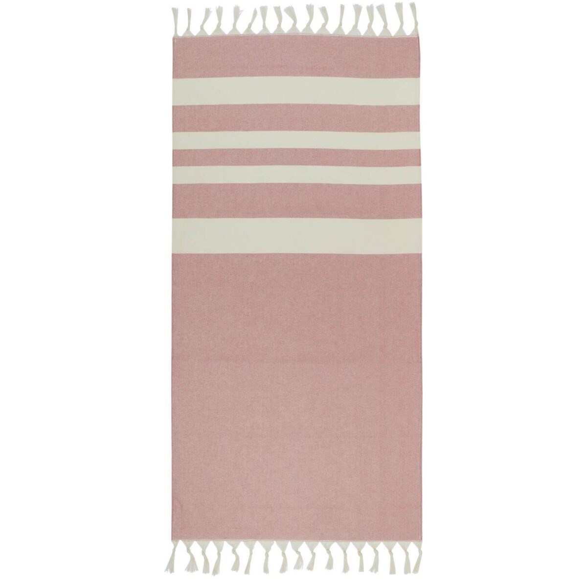 Anders hammam towel 147 x 75.5 cm – Red front view