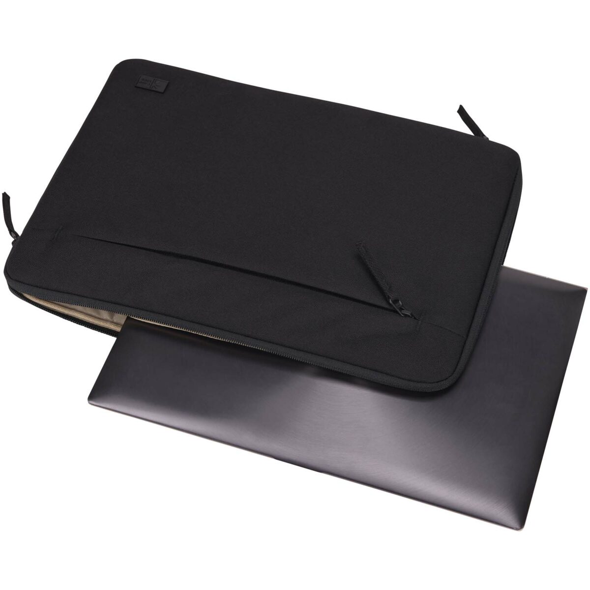 Case Logic Invigo 14" recycled laptop sleeve – Solid black extra view