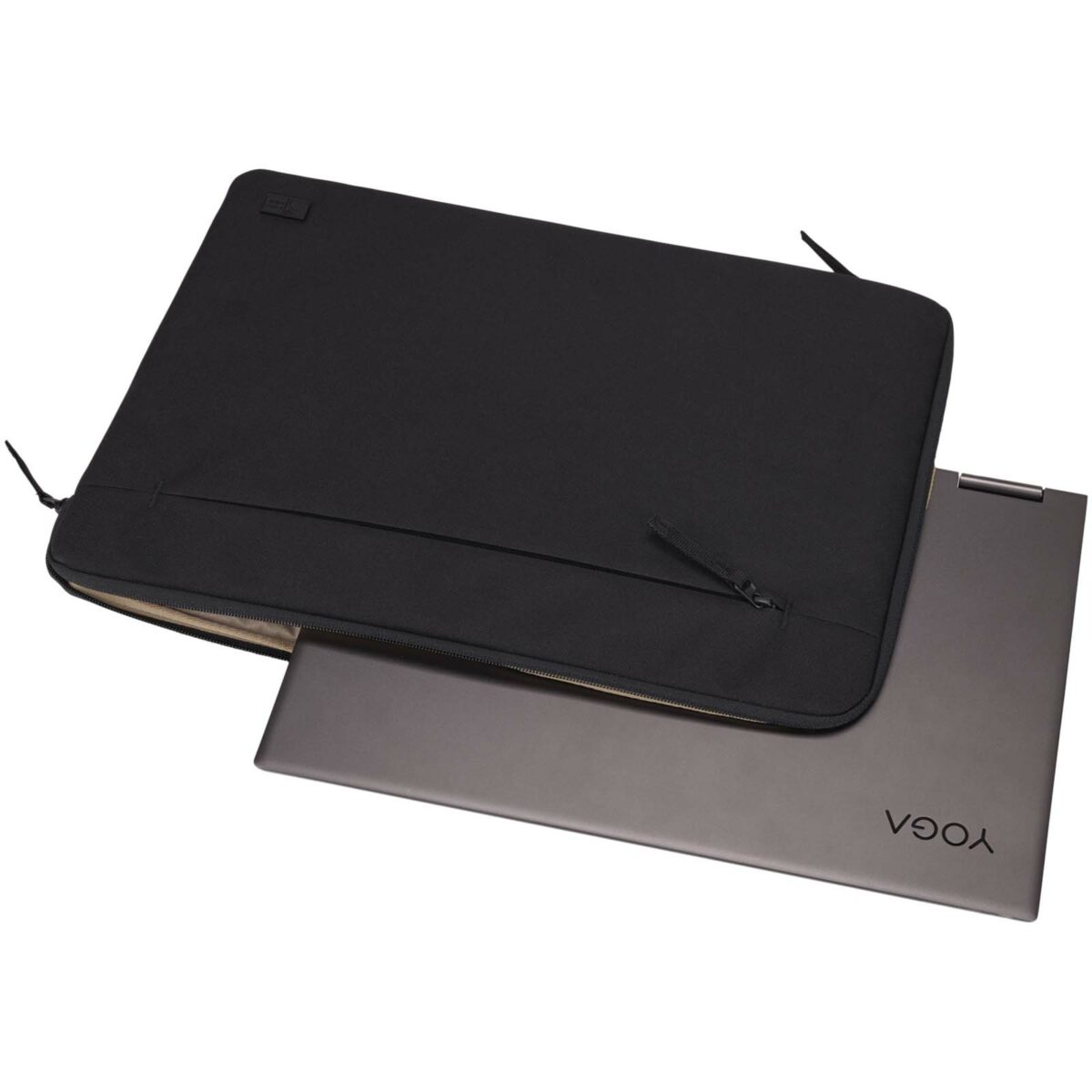 Case Logic Invigo 15.6" recycled laptop sleeve – Solid black extra view