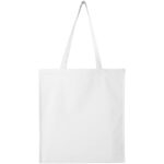 Florida 270 g/m² GRS recycled gusset tote bag 14L – White back view