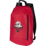 Recreation outdoor backpack 7L – Red with logo