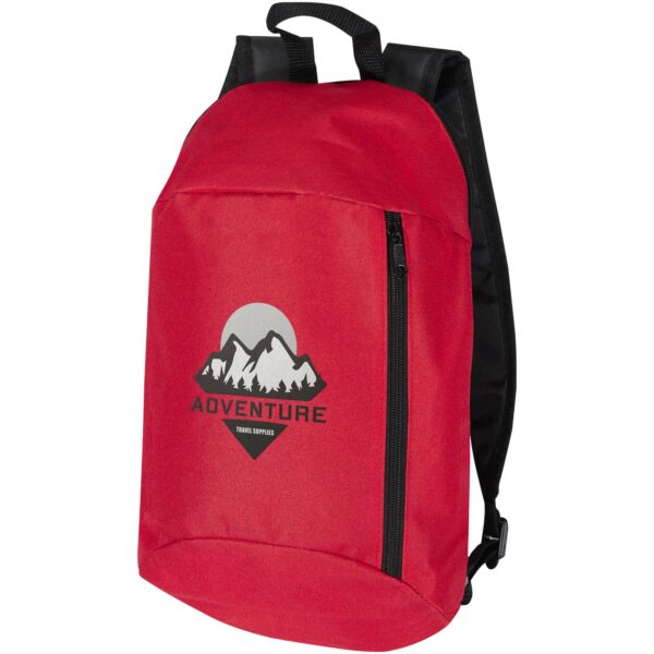 Recreation outdoor backpack 7L – Red with logo