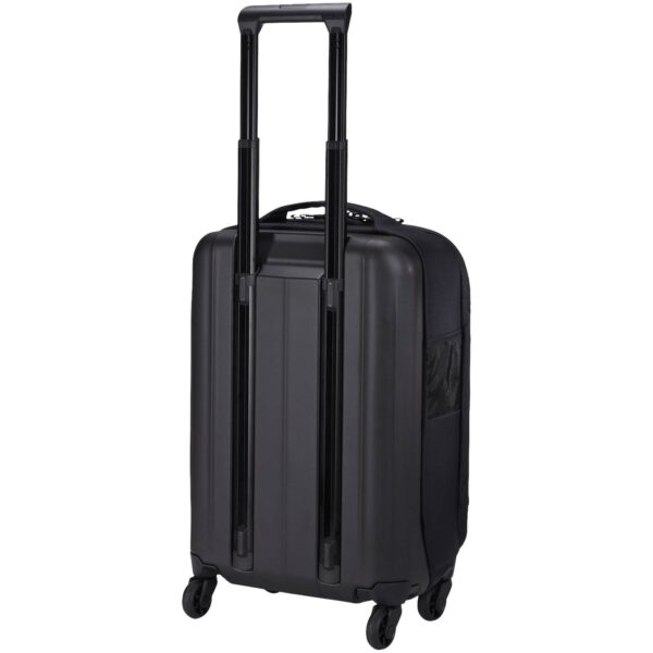 Thule Subterra 2 carry on spinner suitcase – Solid black back view