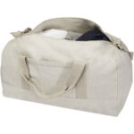 Porter 500 g/m² Aware™ recycled duffel bag 50L – Oatmeal extra view