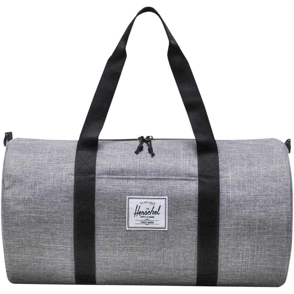 Herschel Classic™ recycled gym bag 27L – Heather grey front view