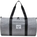 Herschel Classic™ recycled gym bag 27L – Heather grey front view