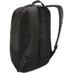 Thule Achiever 16" laptop backpack – Solid black back view