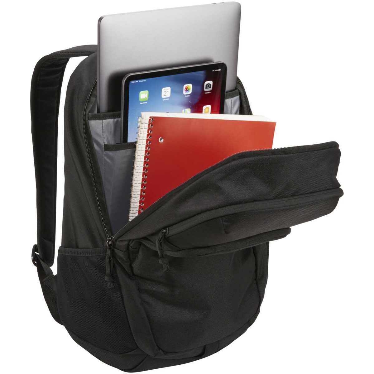 Thule Achiever 16" laptop backpack – Solid black extra view
