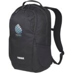 Thule Lumion 16" recycled laptop backpack – Solid black with logo