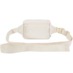 Trip Aware™ recycled travel crossbody bag 1L – Off white back view
