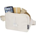 Trip Aware™ recycled travel crossbody bag 1L – Off white extra view