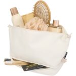 Trip Aware™ recycled travel toiletry bag 6L – Off white extra view
