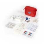 Basic 31-piece First Aid kit – Red with logo
