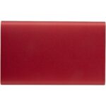 Pep 4000 mAh Type-C recycled aluminium power bank – Red front view