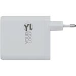 Xtorm XEC140 GaN² Ultra 140W wall charger – White with logo