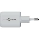 Xtorm XEC035 GaN² Ultra 35W wall charger – White with logo