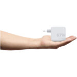 Xtorm XVC2067 GaN Ultra 67W travel charger with 100W USB-C PD cable – White extra view