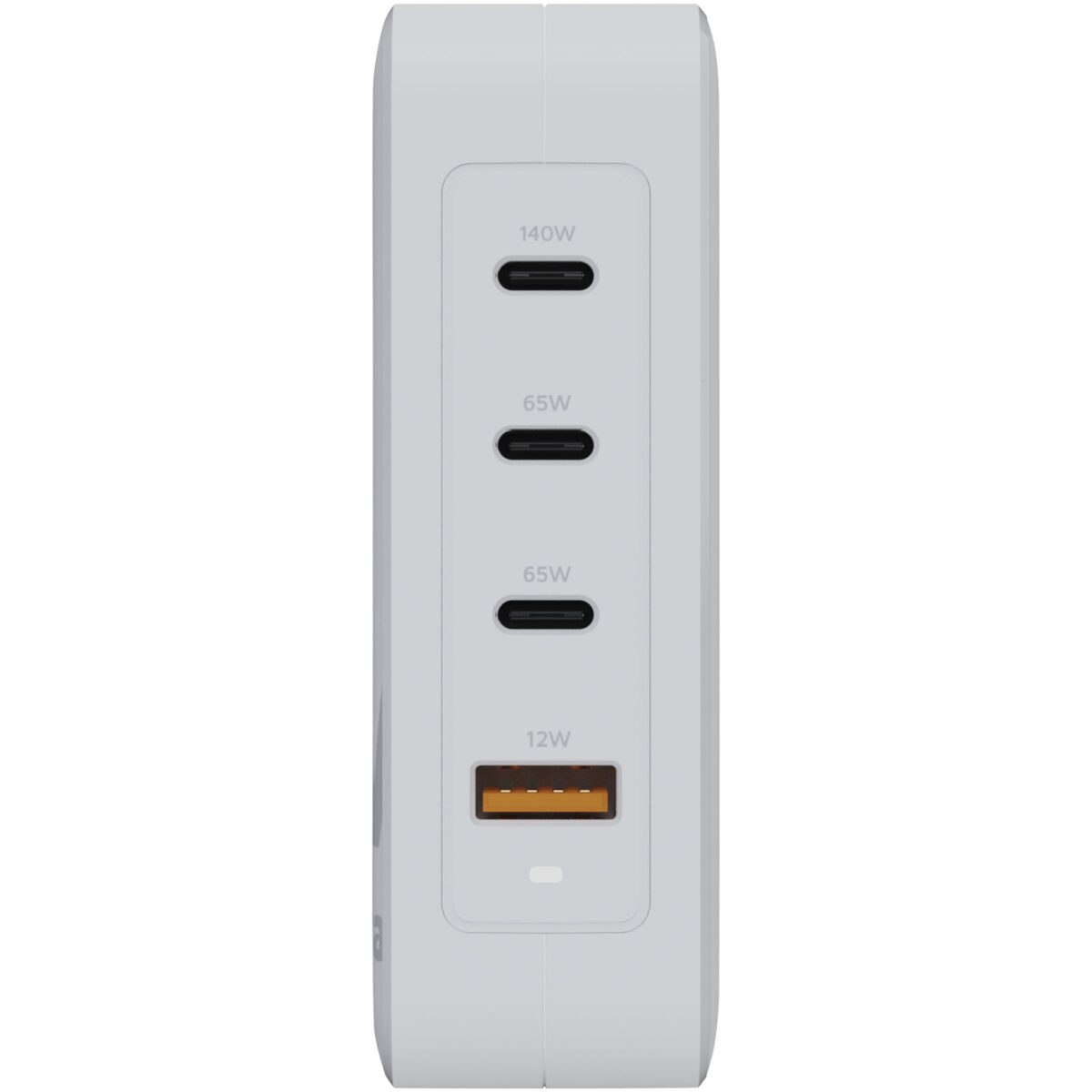 Xtorm XVC2140 GaN Ultra 140W travel charger with 240W USB-C PD cable – White front view