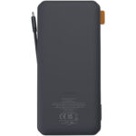 Xtorm XB403 Titan Ultra 27.000 mAh 200W laptop power bank – Solid black back view