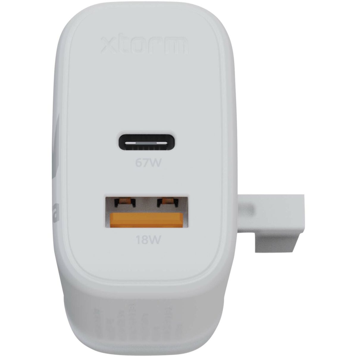 Xtorm XEC067G GaN² Ultra 67W wall charger - UK plug – White extra view